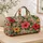 Vibrant Tropical Hibiscus Flowers for Beach Getaways and Relaxed Vacation Travel Quilted Weekend Bag - 4