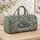 Blue Floral Paisley Botanicals for Camping Getaways and Outdoor Escapes for Everyone Quilted Weekend Bag - 4