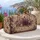 Vintage Violet Rose Florals for Tropical Beach Getaways and Leisure Travel Quilted Weekend Bag - 5