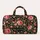 Pink Rose and Blossom Botanicals for Tropical Getaways, Beach Days, and Travel Style Quilted Weekend Bag - 6