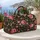 Pink Rose and Blossom Botanicals for Tropical Getaways, Beach Days, and Travel Style Quilted Weekend Bag - 5