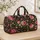 Pink Rose and Blossom Botanicals for Tropical Getaways, Beach Days, and Travel Style Quilted Weekend Bag - 4