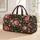Pink Rose and Blossom Botanicals for Tropical Getaways, Beach Days, and Travel Style Quilted Weekend Bag - 1