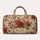 Vintage Rose and Botanical Florals for Romantic Coastal Getaways and Summer Escapes Quilted Weekend Bag - 6