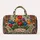Colorful Tulip Garden with Bohemian Patchwork for Weekend Getaways and Beach Escapes Quilted Weekend Bag - 6