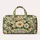 Ivory Daisy And Green Foliage For Relaxed Coastal Getaways And Weekend Travel Quilted Weekend Bag - 6