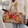 Tropical Hibiscus Florals for Beach Getaways and Relaxed Weekend Escapes Quilted Weekend Bag - 2