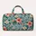 Blue Botanical Blooms for Weekend Getaways, Yoga Days, Beach Escapes, and City Travel Quilted Weekend Bag - 6