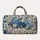 Blue Rose And Daisy Garden Florals For Weekend Getaways And Everyday Travel Quilted Weekend Bag - 6