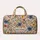 Blue Wildflowers And Vintage Roses For Weekend Getaways, Gym Days, And Beach Escapes Quilted Weekend Bag - 6