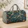 Sea Turtle Coastal Botanicals for Sunny Weekend Escapes and Relaxed Beach Getaways Quilted Weekend Bag - 4