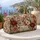 Bohemian Wildflower Botanicals for Relaxed Beach Days and Memorable Weekend Getaways Quilted Weekend Bag - 5