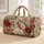 Bohemian Wildflower Botanicals for Relaxed Beach Days and Memorable Weekend Getaways Quilted Weekend Bag - 1