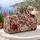 Vintage Rose Garden Florals for Weekend Getaways and Outdoor Adventures for Everyone Quilted Weekend Bag - 5