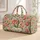 Watercolor Tulip Florals for Spring Getaways, Beach Days, and Relaxed Weekend Travel Quilted Weekend Bag - 1