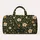 Botanical Floral Garden Motif for Yoga, Gym, Beach and Weekend Travel, Women and Men Quilted Weekend Bag - 6