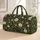 Botanical Floral Garden Motif for Yoga, Gym, Beach and Weekend Travel, Women and Men Quilted Weekend Bag - 1