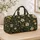 Botanical Floral Garden Motif for Yoga, Gym, Beach and Weekend Travel, Women and Men Quilted Weekend Bag - 4