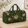 Vintage Rose Garden Florals for Camping Getaways and Relaxed Weekend Escapes Quilted Weekend Bag - 4