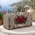 Crimson Rose Bouquet and Botanical Vines for Elegant Weekend Getaways and Holiday Travel Quilted Weekend Bag - 5
