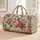 Romantic Rose Garden Florals for Weekend Getaways, Yoga Days and Relaxed Beach Escapes Quilted Weekend Bag - 1