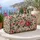 Romantic Rose Garden Florals for Weekend Getaways, Yoga Days and Relaxed Beach Escapes Quilted Weekend Bag - 5