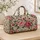 Romantic Rose Garden Florals for Weekend Getaways, Yoga Days and Relaxed Beach Escapes Quilted Weekend Bag - 4