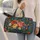 Vintage Wildflower Blooms for Beach Days, Yoga Trips and Weekend Getaways Unisex Quilted Weekend Bag - 2
