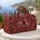 Burgundy Rose Medallions for Weekend Getaways and Garden-Inspired Travel Escapes Quilted Weekend Bag - 5