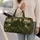 Evergreen Pine Forest And Wildflowers For Weekend Getaways And Scenic Outdoor Travel Quilted Weekend Bag - 2