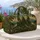 Evergreen Pine Forest And Wildflowers For Weekend Getaways And Scenic Outdoor Travel Quilted Weekend Bag - 5