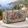 Vintage Peony and Blue Blossom Garden for Elegant Getaways and Everyday Travel Style Quilted Weekend Bag - 5