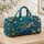 Sea Turtle and Coastal Shells for Sunny Beach Escapes and Relaxed Resort Travel Style Quilted Weekend Bag - 4