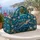 Sea Turtle and Coastal Shells for Sunny Beach Escapes and Relaxed Resort Travel Style Quilted Weekend Bag - 5