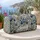 Blue Iris Botanical Blooms for Relaxed Weekend Getaways and Garden-Loving Travelers Quilted Weekend Bag - 5
