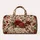 Rustic Red Wildflower Blooms for Beach Camping, Yoga Days, and Weekend Getaways Quilted Weekend Bag - 6