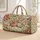 Vintage Rose Botanical Flowers for Beach Holidays and Weekend Getaways for All Quilted Weekend Bag - 1