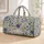 Blue Wildflower Botanicals for Weekend Escapes and Relaxed Outdoor Adventures Quilted Weekend Bag - 1