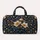 Navy And Gold Botanical Motifs For Coastal Getaways And Elegant Resort Escapes Quilted Weekend Bag - 6