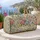 Watercolor Garden Flowers for Gym Travel, Yoga, and Weekend Getaways for Women and Men Quilted Weekend Bag - 5