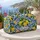 Lemons And Blue Coastal Waves For Sunny Getaways And Relaxed Weekend Escapes Quilted Weekend Bag - 5