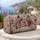 Romantic Rose Garden Florals for Weekend Getaways and Everyday Travel Companions Quilted Weekend Bag - 5