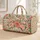 Romantic Rose Garden Florals for Weekend Getaways, Beach Days and Everyday Travel Quilted Weekend Bag - 1