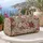 Vintage Rose And Chrysanthemum Florals For Weekend Getaways And Botanical Lovers Quilted Weekend Bag - 5
