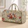 Watercolor Wildflower Blooms for Sunny Beach Days and Weekend Getaways for Women Quilted Weekend Bag - 1