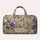 Blue Wildflower Vines for Sunny Beach Escapes and Relaxed Coastal Travel Adventures Quilted Weekend Bag - 6