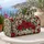 Red Rose and Emerald Leaf Motif for Romantic Getaways and Garden-Loving Travelers Quilted Weekend Bag - 5