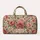 Dusty Rose Garden Florals for Beach Getaways and Relaxed Weekend Escapes for Her Quilted Weekend Bag - 6