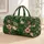 Sage and Blush Tropical Leaf Foliage for Sunny Beach Getaways and Weekend Escapes Quilted Weekend Bag - 1