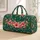 Tropical Rose And Hibiscus Florals For Beach Getaways And Relaxed Summer Travel Quilted Weekend Bag - 1